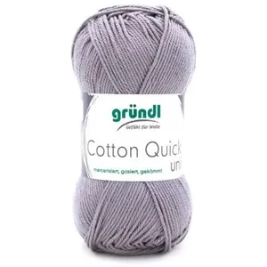 Fil à tricoter COTTON QUICK UNI - Gründl - PPSC - certifié Oeko-Tex 07... pas cher