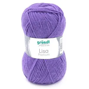 Non communiqué Fil à tricoter LISA PREMIUM UNI - Grundl(...) - 43 Violet