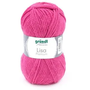 Non communiqué Fil à tricoter LISA PREMIUM UNI - Grundl(...) - 44 Rose