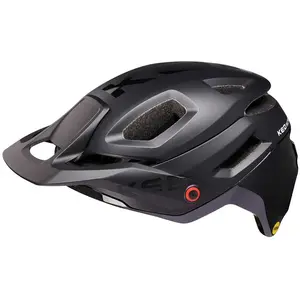 KED Pector Casco da Bicicletta Unisex Adulto, Nero, L (58-61 cm)
