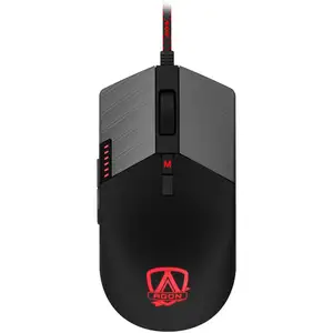 AOC Gaming AGM700 - AGON - souris - ergonomique - pour droitiers - optique - 8 boutons - filaire - USB 2.0