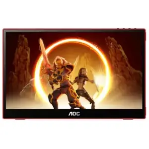 AOC 16G3 computer monitor 39.6 cm (15.6") 1920 x 1080 pixels Black, Red pas cher