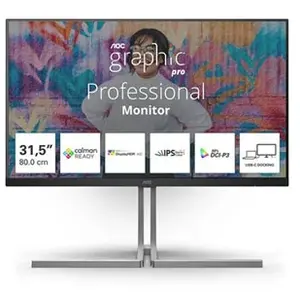 Comparateur de prix : Écran 31,5" AOC U32U3CV - 4K HDMI/DisplayPort/USB-C