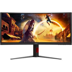 AOC CU34G4CA Moniteur incurvé 34 3440x1440 180Hz - Neuf pas cher