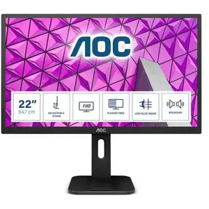Aoc 22P1D 21.5" Full HD (1920 x 1080) 2 ms HDMI Vga 60 Hz pas cher