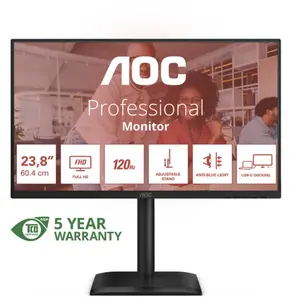 Moniteur AOC 24E4CV 24" Full HD 120Hz IPS USB-C Haut Parleurs pas cher