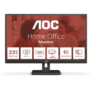 AOC 24E3UM 61 cm (24") 1920 x 1080 pixels Full HD Noir