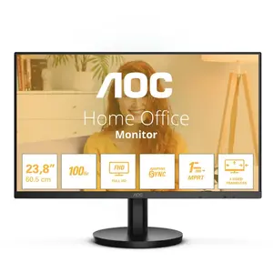 Comparateur de prix : AOC 24B3HMA2 écran plat de PC 60,5 cm (23.8") 1920 x 1080 pixels Full HD LED Noir