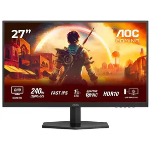 Comparateur de prix : Ecran Pc Gamer 27 Aoc Q27g42ze- 0,3ms /240hz/qhd"