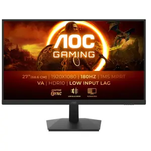 AOC 27G15N2 27" LED VA FullHD 180 Hz synchronisation adaptative pas cher