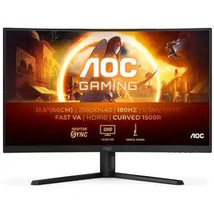 Comparateur de prix : Ecran PC gaming AOC CQ32G4VE 32" Incurvé 180 Hz QHD Noir et Gris