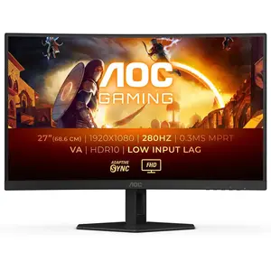 Aoc Écran Incurvé Gaming C27g4zxe 27´´ Full Hd Va Led 280hz pas cher