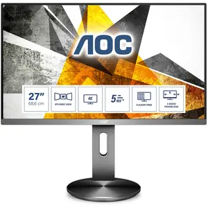 AOC 90 Series U2790PQU écran plat de PC 68,6 cm (27") 3840 x 2160 pixe... pas cher