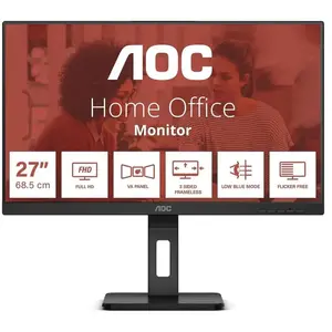 Comparateur de prix : AOC E3 27E3QAF écran plat de PC 68,6 cm (27") 1920 x 1080 pixels Noir