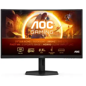 Comparateur de prix : Écran Gaming Incurvé 27" AOC G4 C27G4ZXU - 280 Hz HDMI/DisplayPort