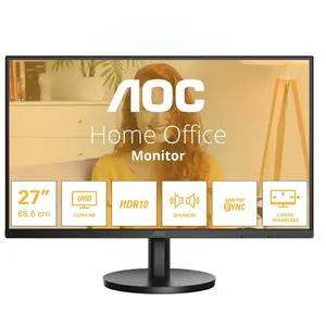 AOC Écran large 27 pouces, processeur puissant, design élégant. pas cher