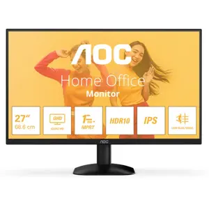 Comparateur de prix : Écran PC AOC Q27B35E 27" Quad HD 75Hz IPS HDR10 1ms Frameless