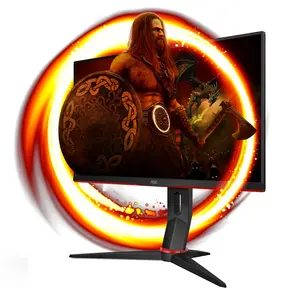 Comparateur de prix : Ecran PC Gaming AOC 24G2SU/BK 24" Full HD Noir et rouge
