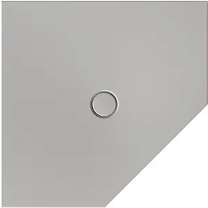 Bette Floor Caro Receveur de douche pentagonal, 7211-413AE,