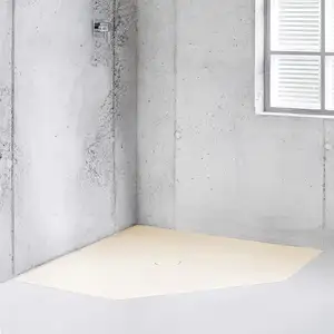 Bette Floor Caro Receveur de douche pentagonal, 7211-423PLUS, pas cher