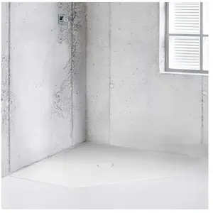 Bette Floor Caro Receveur de douche pentagonal, 7211-000AE, pas cher