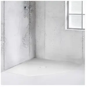 Bette Floor Caro Receveur de douche pentagonal, 7191-440AE,