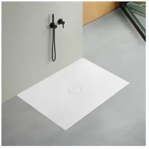 Bette Air Receveur de douche rectangulaire extra plat, 7363-000AS,T2,