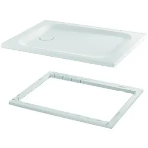 Bette Ultra Receveur de douche rectangulaire/carré, 5804-000, pas cher