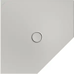 Bette Floor Caro Receveur de douche pentagonal, 7191-410,