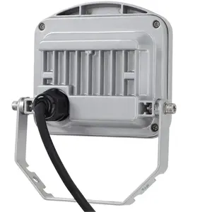 Ledino Spot ext. LED Charlottenburg argenté 10 W 3 000 K pas cher