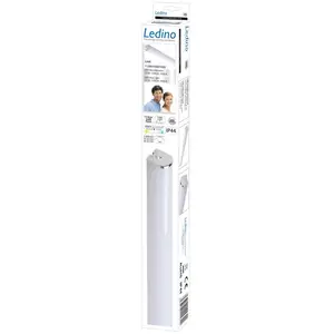 Ledino Applique murale LED Lind 15W 4000K IP 44 chrome/blanc (Par 10) pas cher