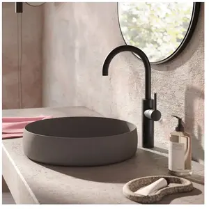 Herzbach DEEP Mitigeur de lavabo à bec haut, taille XL, 18.020320.3.12... pas cher
