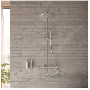 Herzbach Living Spa Colonne de douche avec mitigeur thermostatique, 11... pas cher