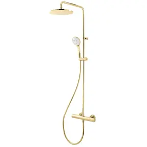 Herzbach Living Spa Colonne de douche avec mitigeur thermostatique, 30... pas cher