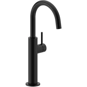 Herzbach DEEP Mitigeur de lavabo slim à bec haut, taille L, 18.023410.... pas cher