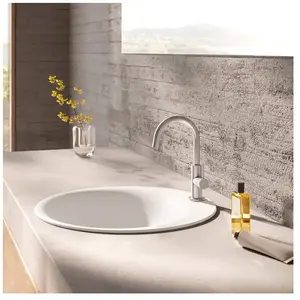 Herzbach DEEP Mitigeur de lavabo slim, taille M, 18.023420.1.09, Slim ... pas cher