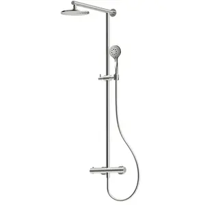 Herzbach Living Spa Colonne de douche avec mitigeur thermostatique, 11.988520.1.09, pas cher