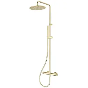 Herzbach Living Spa Colonne de douche, Mitigeur thermostatique, 30.988250.1.03, pas cher