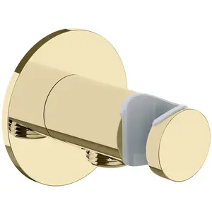 Herzbach Living Spa Support de douchette avec raccord de flexible, 30.995200.1.03, pas cher