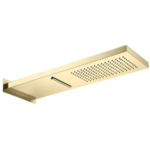 Herzbach Living Spa Set de douche de tête, 2 jets, 30.661600.2.03, pas cher