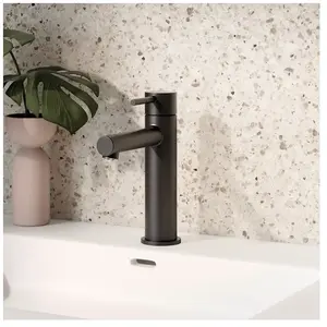 Herzbach SIRO BLACK Mitigeur de lavabo L-Size, 30.120420.1.12, L-Size pas cher