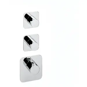 Herzbach LOGIC XL Mitigeur thermostatique, pour bain & douche, 36.522015.1.01, pas cher