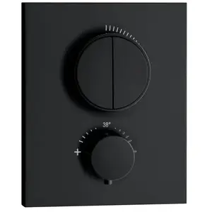 Herzbach LIVING Mitigeur thermostatique, pour bain & douche, 23.803050.2.12, pas cher