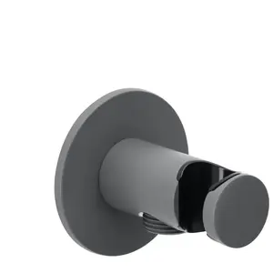 Herzbach Living Spa Support de douchette avec raccord de flexible, 23.685200.1.06, pas cher