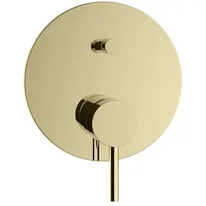 Herzbach SIRO PVD GOLD Mitigeur monocommande, pour baignoire, 30.120305.1.03, pas cher