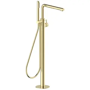 Herzbach SIRO PVD GOLD Mitigeur monocommande, pour baignoire, 30.120207.1.03, pas cher