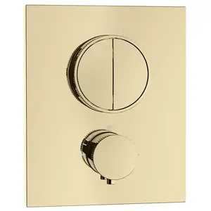 Herzbach LIVING Mitigeur thermostatique, pour bain & douche, 30.803050.2.03, pas cher