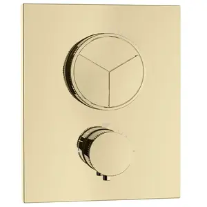 Herzbach LIVING Mitigeur thermostatique, pour douche, 30.803055.2.03, pas cher