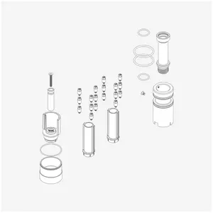 Herzbach MODUL7 PUSH Rallonge de 25 mm, pour mitigeur thermostatique, ...Vendu parreuter