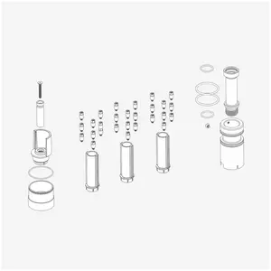 Herzbach MODUL7 PUSH Rallonge de 25 mm, pour mitigeur thermostatique, ...Vendu parreuter